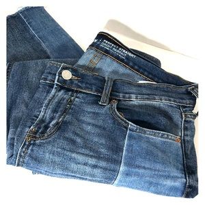 Old Navy Perfect Straight Blocked/Pieced Jeans